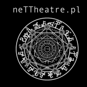Logo neTTheatre - Teatr w Sieci Powiązań (Theatre in the Web)